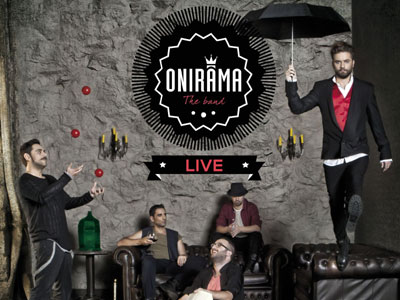 Οι Onirama στα εγκαίνια του The Christmas Factory